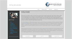 Desktop Screenshot of draytonfinch.com